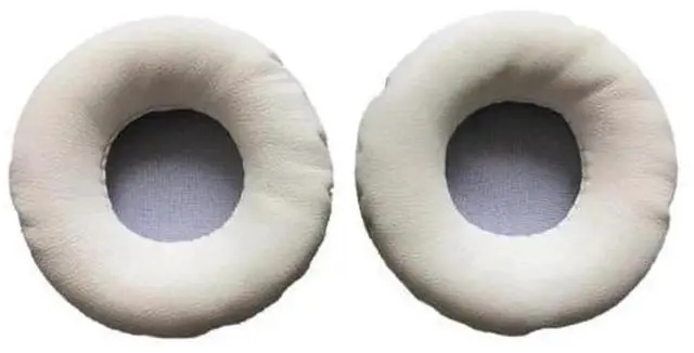 Main image of 1 Pair Replacement Ear Pads Cushion Cover, Easy to Install Soft Sponge Ear Cushions Compatible with K420 K430 LE-K416P Y30 K404 Headphones, Comfort Headset Ear Pad Repair Parts (White)