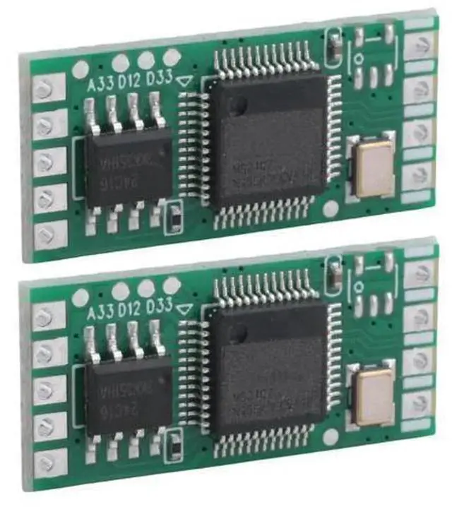 Alt view image 2 of 4 - 2Pcs Analog CVBS to USB Camera Module, AV to USB Digital Video Signal Capture Conversion Board, CVBS AV Signal to USB Adapter Module, Support YUYV MJPG Output for Monitoring, Video Collection and Imag