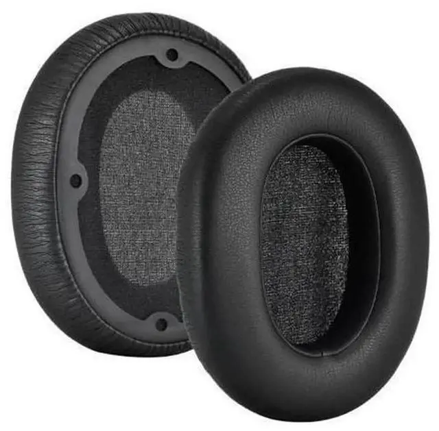Alt view image 4 of 6 - 1 Pair Leather Replacement Ear Pads for SE7 Headset, Noise Isolation Memory Sponge Ear Cushions, Soft Comfort Over-Ear Earcups, Durable Headphone Ear Pad Repair Accessories for SE7 Headset Daily Use
