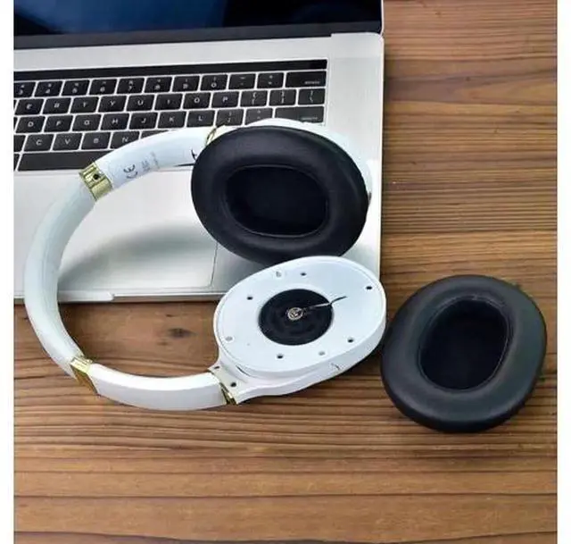 Alt view image 2 of 6 - 1 Pair Leather Replacement Ear Pads for SE7 Headset, Noise Isolation Memory Sponge Ear Cushions, Soft Comfort Over-Ear Earcups, Durable Headphone Ear Pad Repair Accessories for SE7 Headset Daily Use