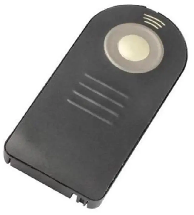 Alt view image 3 of 6 - Black ML-L3 IR Infrared Wireless Remote Control Compatible with Nikon D7000 D5100 D5000 D3000 Digital Cameras, Shutter Release Remote Controller for Nikon DSLR Photography