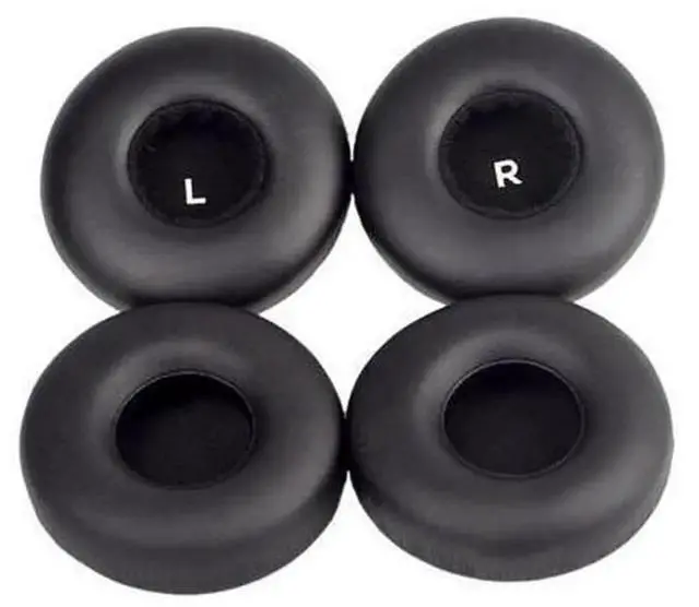 Alt view image 3 of 6 - Replacement Soft Ear Pads Compatible with Lenovo Y50 Y55 Y50BT Headphones, Comfortable Ear Cushion Covers, Noise Isolation Headset Repair Accessories
