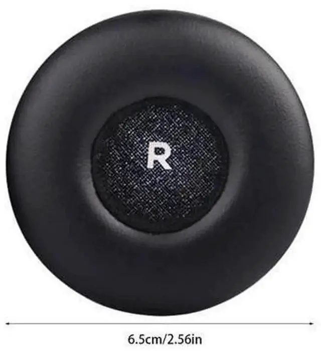 Alt view image 2 of 6 - Replacement Soft Ear Pads Compatible with Lenovo Y50 Y55 Y50BT Headphones, Comfortable Ear Cushion Covers, Noise Isolation Headset Repair Accessories