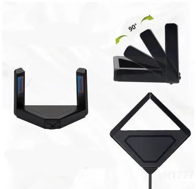 Main image of External Dual Band WiFi Antenna for Intel AX200 9260 Wireless Network Card, 2.4GHz 5GHz High Gain Antenna Replacement for WiFi Adapter, Router and Wireless AP