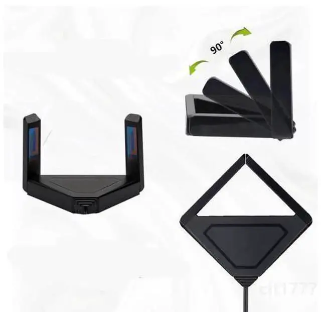 Alt view image 2 of 2 - External Dual Band WiFi Antenna for Intel AX200 9260 Wireless Network Card, 2.4GHz 5GHz High Gain Antenna Replacement for WiFi Adapter, Router and Wireless AP