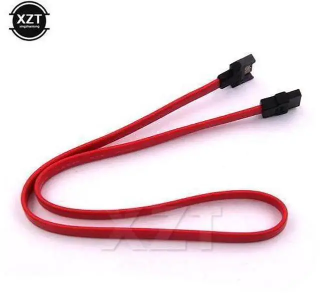 Alt view image 2 of 5 - 50CM SATA3 6Gbps Serial ATA Data Extension Cable, SATA 7Pin Port Saver Cable, High Speed SATA III 6Gb/s Cord for PC Hard Drive, SSD, Internal Computer Storage Connection