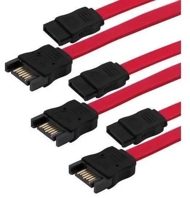 Alt view image 3 of 5 - 50CM SATA3 6Gbps Serial ATA Data Extension Cable, SATA 7Pin Port Saver Cable, High Speed SATA III 6Gb/s Cord for PC Hard Drive, SSD, Internal Computer Storage Connection