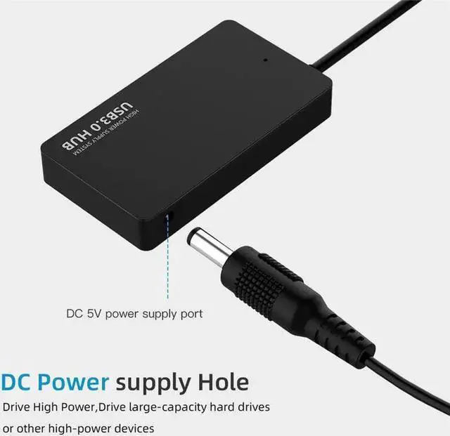 Alt view image 5 of 7 - 4 Ports USB Type C Hub, USB C to 4 USB 3.0 Splitter, High Speed USB 3.0 Converter Adapter for MacBook, Laptop, Tablet and Computer