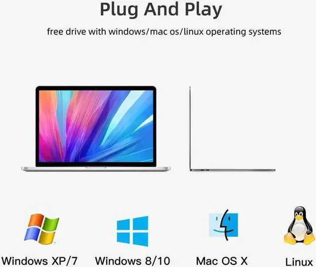 Alt view image 7 of 7 - 4 Ports USB Type C Hub, USB C to 4 USB 3.0 Splitter, High Speed USB 3.0 Converter Adapter for MacBook, Laptop, Tablet and Computer