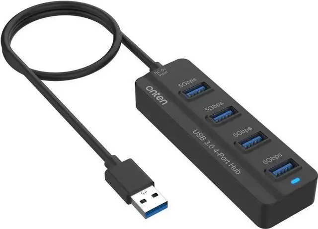 Main image of USB C Hub, USB 3.2 Gen 2 10Gbps Multiport Adapter with 2-in-1 USB A & USB C Plug, 3×10G USB-A Ports + UHS-II SD/TF Card Reader, USB C Memory Card Reader Compatible with SD, SDHC, SDXC, Micro SD