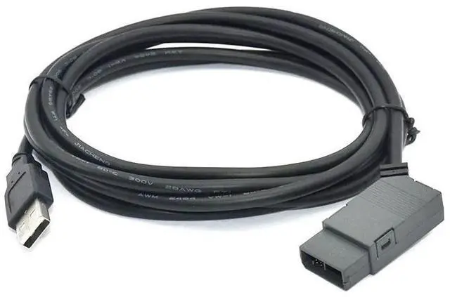 Main image of USB Programming Cable 6ED1057-1AA01-0BA0, USB to RS232 Data Communication Cable for Siemens LOGO! PLC Controller