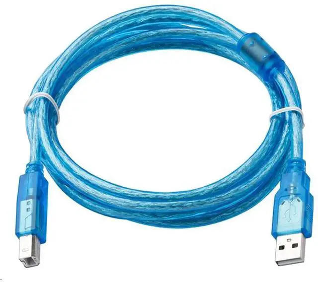 Main image of USB-CP1H Programming Cable, USB A to USB B Download Cable for Omron CP1H / CP1E / CP1L / CP1G Series PLC