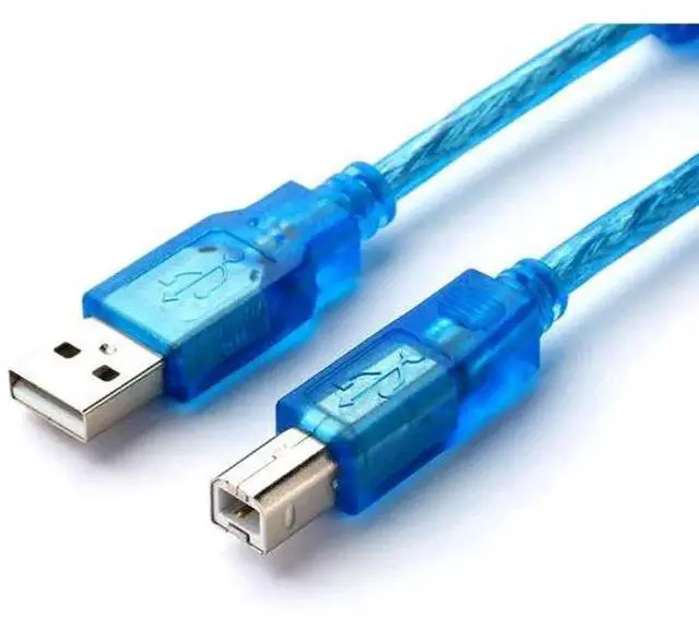Alt view image 2 of 4 - USB-CP1H Programming Cable, USB A to USB B Download Cable for Omron CP1H / CP1E / CP1L / CP1G Series PLC
