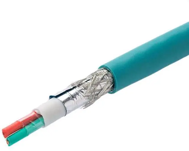 Alt view image 2 of 5 - AMX-6XV1830-3EH10 Profibus DP Communication Cable, 2-Core Blue Standard DP Bus Cable for Siemens Profibus Network Connection
