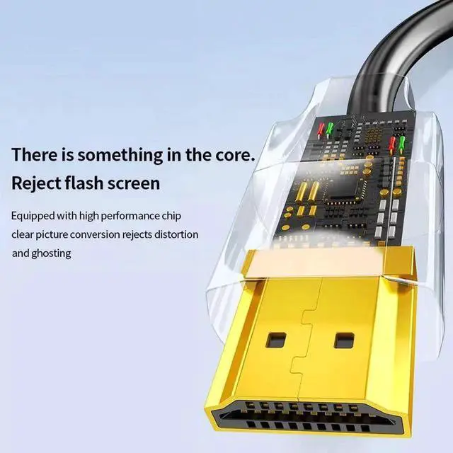 Alt view image 4 of 7 - HDMI to DVI-D 24+1 Cable, Supports 1080P & 2K@60Hz Resolution, Bi-Directional Transmission, Plug and Play Video Cord, Compatible with PC, Laptop, Graphics Card, Monitor, Projector, HDTV and Display Sc