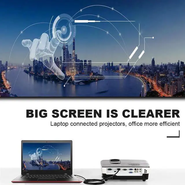Alt view image 4 of 4 - 2m Micro HDMI to HDMI Cable, 4K High Definition Gold-Plated Cord, Connect Camera, Smartphone, Tablet, Raspberry Pi to TV and Monitor