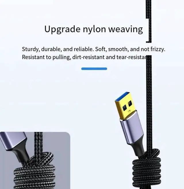 Alt view image 2 of 4 - 3-Port USB 2.0 Hub, USB-A & Type-C Multiport Splitter, 1-to-3 Portable Expansion Adapter, Compatible with Laptop, PC, Smartphone, Tablet, Keyboard, Mouse and USB Flash Drives