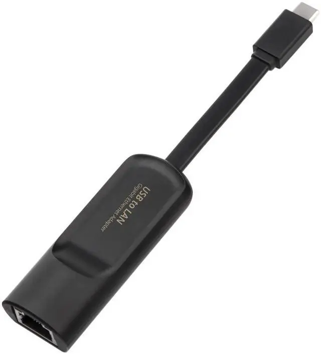 Main image of USB 3.0 Type-C to Gigabit Ethernet Adapter with Realtek RTL8153 Chipset, 10/100/1000 Mbps Driver-Free Network Dongle for Laptop, MacBook, Tablet and Desktop PC