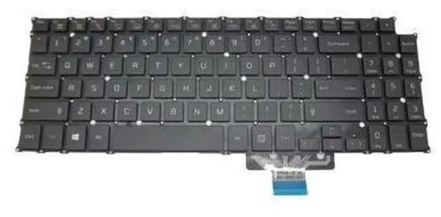 Alt view image 5 of 5 - US English Black Laptop Keyboard Replacement for LG 15Z950 15U560, Part Number SG-80110-XUA SN5845 AEW73609812, Standard Layout Notebook Internal Keyboard Repair Part