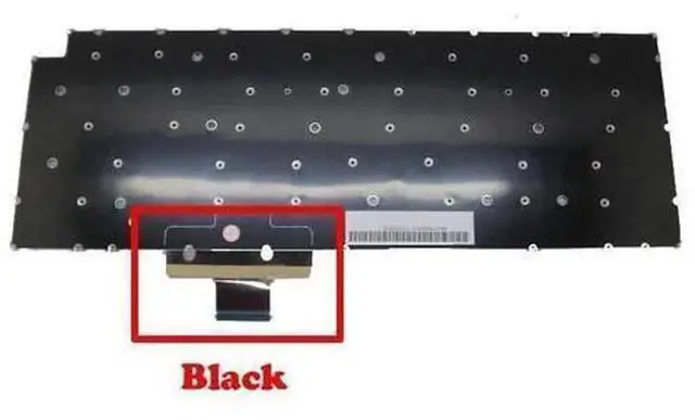Alt view image 2 of 5 - US English Black Laptop Keyboard Replacement for LG 15Z950 15U560, Part Number SG-80110-XUA SN5845 AEW73609812, Standard Layout Notebook Internal Keyboard Repair Part