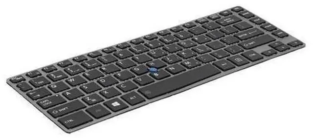 Alt view image 2 of 5 - US English Backlit Laptop Keyboard Replacement Black for Toshiba Z40-A Z40-AK Z40-AB Z40 Notebook, Built-in Backlight Notebook Internal Keyboard Repair Replacement Part