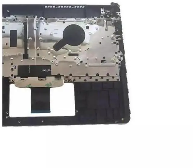 Alt view image 3 of 4 - Laptop Upper Palmrest Assembly with Backlit US English Keyboard L61505-001, Compatible for HP 14-DQ 14S-DQ Series Notebook, Complete Top Case Replacement Repair Spare Part