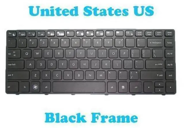 Main image of US English Laptop Replacement Keyboard Compatible with Tongfang U48 U49 U49L U49F U450 U430 U410 U400 V1384DTAS Notebook, Standard US QWERTY Layout Internal Laptop Keyboard Repair Spare Part