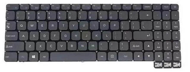 Main image of Black US English Laptop Replacement Keyboard Compatible with Gateway GWTN156-11 GWTN156-11BL GWTN156-11GN 11RD Notebook, Standard US Layout Internal Notebook Keyboard Repair Replacement Spare Part