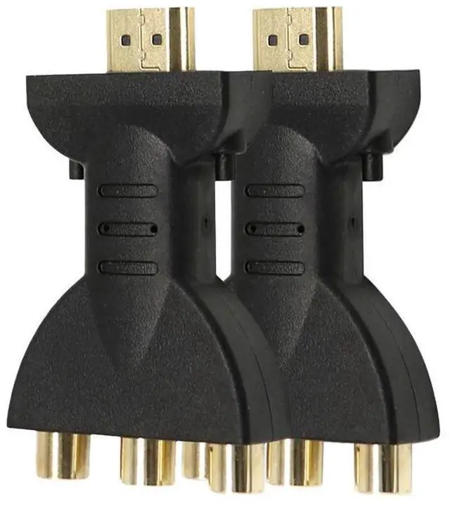 Main image of 1.5m HDMI to 3RCA Composite AV Cable, Gold-Plated Connectors & Pure Copper Conductors, HDMI to RCA Video Audio Cord for Media Players Connecting to TV (NOTE: Source Device Must Support Built-in HDMI