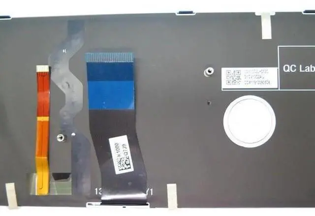 Alt view image 5 of 5 - UK Layout Backlit Laptop Replacement Keyboard for Clevo P640, OEM Part MP-13C26GBJ4303 6-80-P6400-190-1, Standard UK QWERTY Internal Notebook Keyboard Repair Spare Part