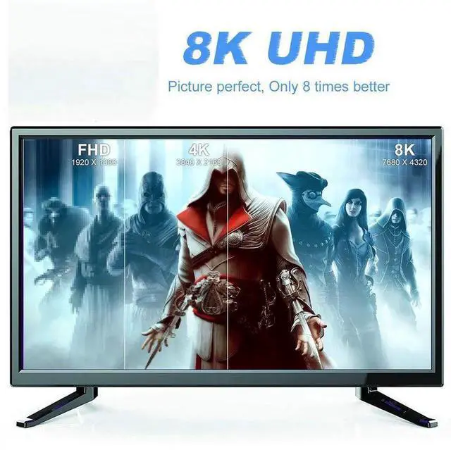 Alt view image 3 of 4 - Fiber Optic USB-C to DisplayPort Cable with PD Charging, Supports 8K@60Hz Video, Gold-Plated Connectors, Type-C DP Video Charging Cord Compatible with Laptops, MacBook, Gaming Monitors and Projectors