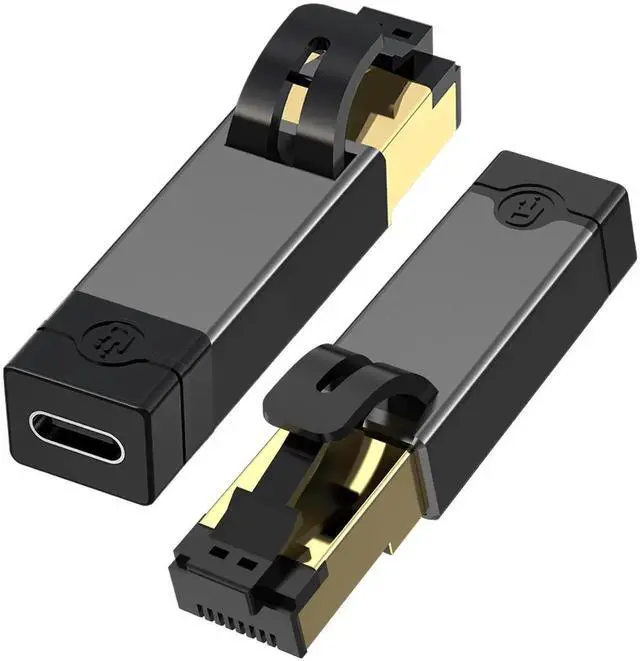 Main image of USB Type-C to Gigabit Ethernet Adapter, 1000Mbps USB 3.0 Network Dongle, Plug and Play, for Laptop PC Tablet Smartphone with Ethernet Protocol Support