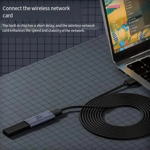 Alt view image 3 of 4 - USB 3.2 Active Extension Cable 10M 33FT, 5Gbps Data Transfer, 15W Charging, Built-in Signal Booster, Plug & Play USB Extender for Webcam, Printer, Wi-Fi Adapter and USB-C Devices