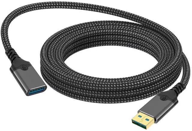 Alt view image 2 of 6 - USB 3.0 Extension Cable Male to Female, 5Gbps High Speed Data Transfer, 10x Faster Than USB 2.0, Suitable for Camera, Hard Drive, Keyboard, Mouse and Charging
