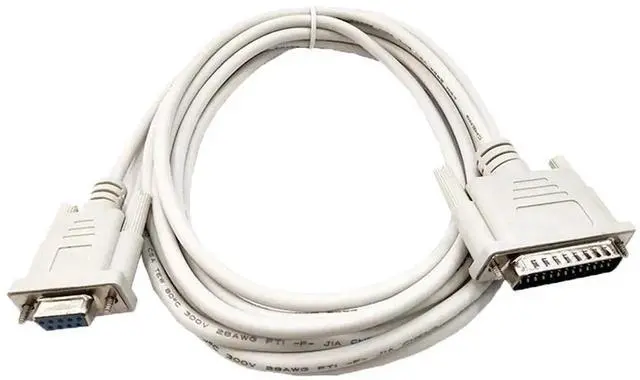 Main image of XW2Z-200P-V PLC Programming Cable, RS232 Host Link Cable for Omron C200H, C60P, C100H, CVM1, Connect with LK201 Communication Module
