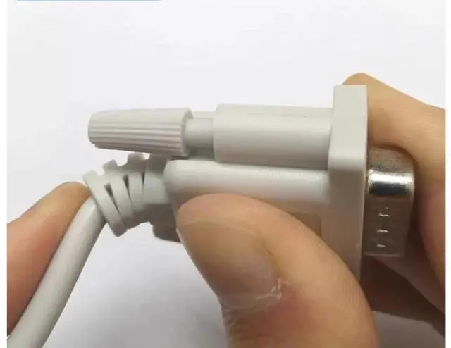 Alt view image 4 of 5 - XW2Z-200P-V PLC Programming Cable, RS232 Host Link Cable for Omron C200H, C60P, C100H, CVM1, Connect with LK201 Communication Module