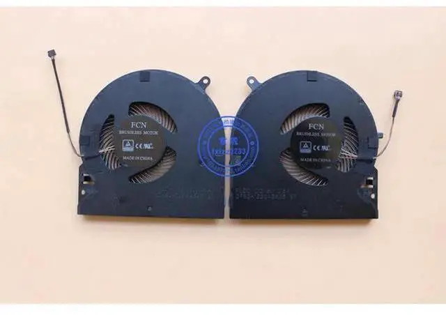 Alt view image 4 of 5 - Laptop CPU GPU Cooling Fan Set Replacement for Razer Blade 15 RZ09-0288 Gaming Notebook, DC 5V Brushless Cooler, Perfect Fit OEM Mounting Holes, Fix Loud Noise & Overheating Issues