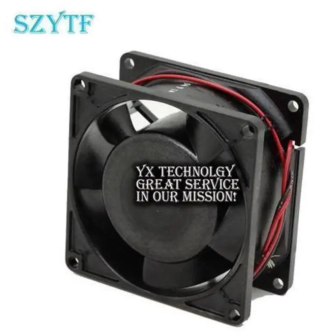 Main image of 126DH2LP11000 DC Cooling Fan 808038mm 8CM 24V 2.9W Brushless Axial Fan, 8038 High Airflow Cooling Fan, 3Pin Connector for Industrial Equipment, Printer, Cabinet Heat Dissipation Replacement