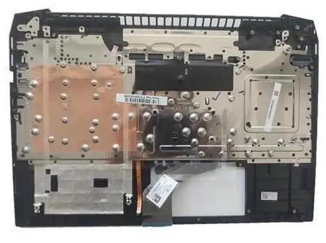 Alt view image 7 of 7 - Palmrest Top Case Assembly with US Green Backlit Keyboard L72597-001 L72598-001 Replacement for HP Pavilion Gaming 15-EC Laptop, Upper Shell Keyboard Assembly, Fix Cracked Housing & Defective Keys