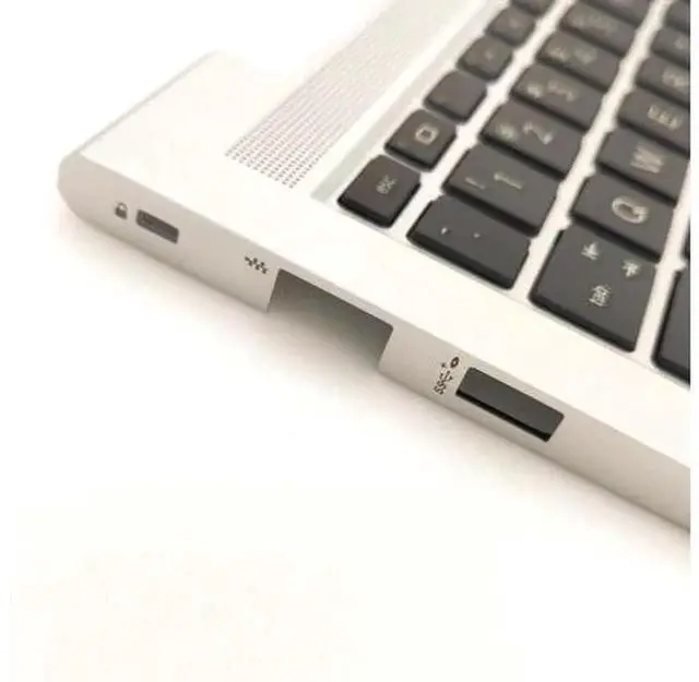 Alt view image 4 of 5 - New Palmrest Keyboard Assembly Non-Backlit US Keyboard Replacement For HP Probook 440 G8 445 G8, OEM Part Number M23770-001 Complete Upper Case With Integrated Keyboard