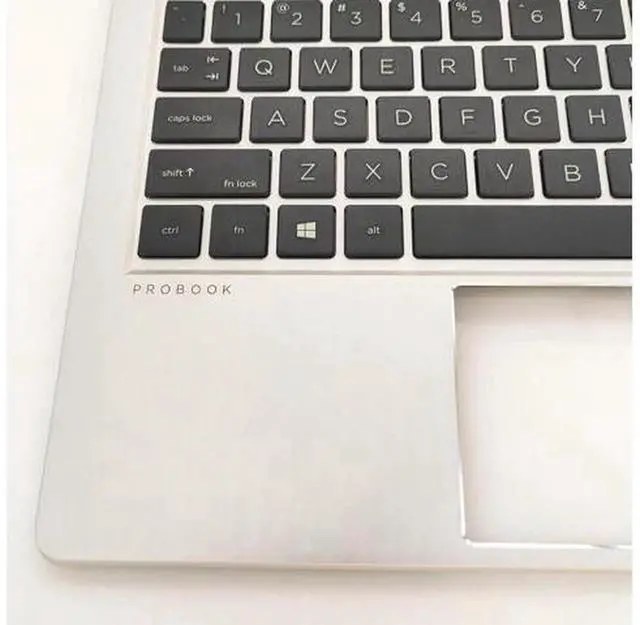 Alt view image 2 of 5 - New Palmrest Keyboard Assembly Non-Backlit US Keyboard Replacement For HP Probook 440 G8 445 G8, OEM Part Number M23770-001 Complete Upper Case With Integrated Keyboard