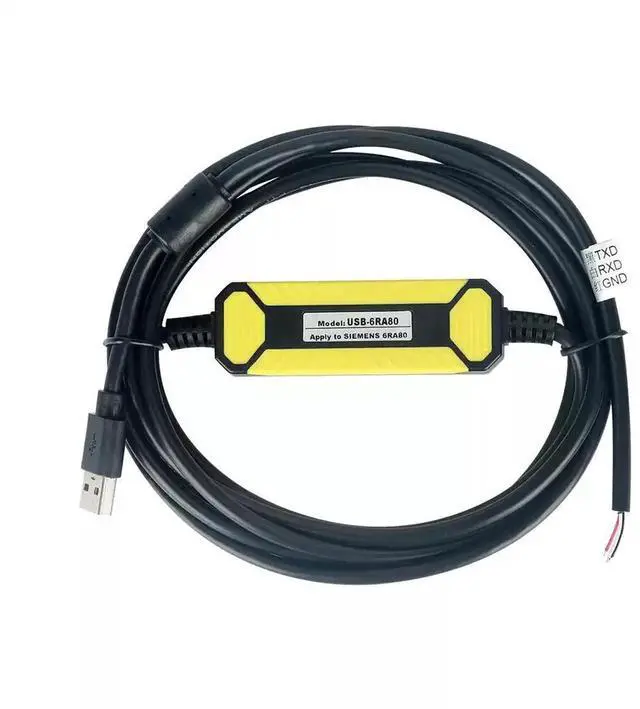 Alt view image 4 of 4 - USB-6RA80 Programming Debugging Cable For Siemens SINAMICS DCM 6RA80 DC Speed Controller, PC Communication Download Cable For Drive Commissioning & Parameter Debug