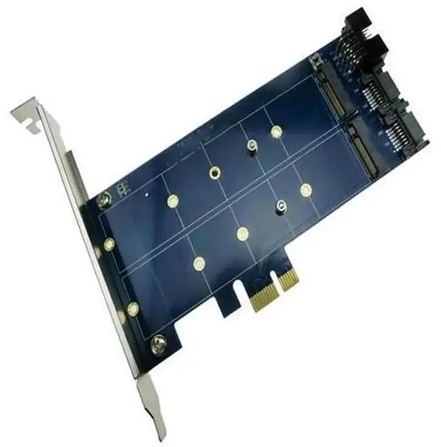 Main image of NGFF M.2 SSD to SATA 6Gbps Adapter Card, SATA III 7Pin to M.2 Converter, USB to M.2 Wireless Adapter Card, Internal Expansion Adapter for M.2 SSD Storage and Wireless Module Installation