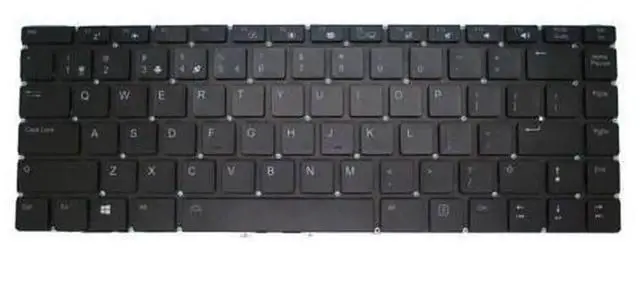Main image of Laptop Replacement Keyboard for MACHENIKE MACHCREATOR L, Black US Layout Without Frame Notebook Keyboard, Repair Replacement Part for MACHCREATOR L Gaming Laptop