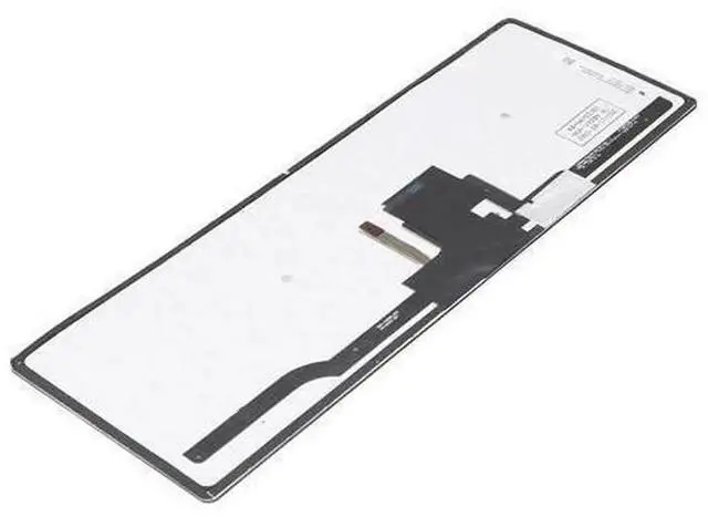 Alt view image 2 of 5 - Backlit US Laptop Replacement Keyboard for Toshiba Tecra Z40-A Z40-B, Gray Frame, Black Keys, Notebook Repair Spare Part