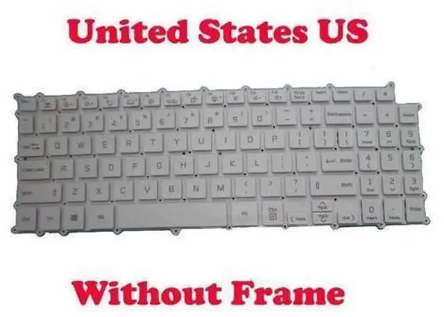 Main image of Non-Backlit US English Laptop Replacement Keyboard for LG Gram 15Z980 15ZD980, SG-90910-XUA AEW73949822, Notebook Keyboard Repair Spare Part