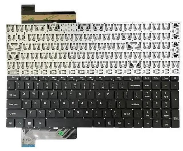 Alt view image 2 of 5 - English US Laptop Replacement Keyboard for Gateway GWNC31514, GWNC31514-Black, GWNC31514-BL, N15CS9, X317H, Black Notebook Keyboard Repair Spare Part