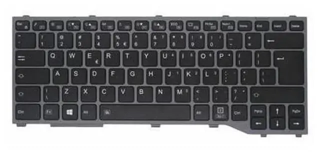 Alt view image 2 of 5 - Backlit US Black Laptop Replacement Keyboard for Fujitsu LifeBook T937 T938 T939, Notebook Repair Spare Part