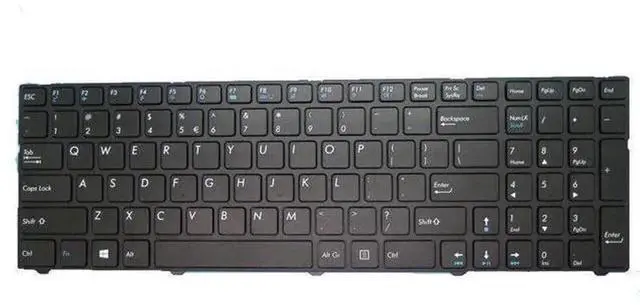Main image of US Laptop Replacement Keyboard for MEDION AKOYA E6432 MD99970 MD60665 MD60450, Black Notebook Keyboard Repair Spare Part
