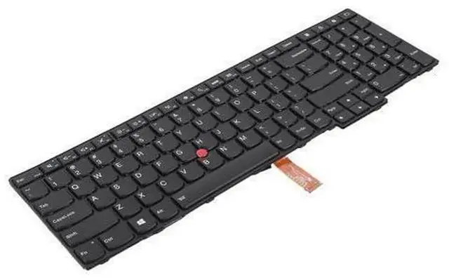 Alt view image 2 of 5 - Backlit Black US Laptop Replacement Keyboard for ThinkPad E531 T540 with Point Stick, PN KMBL 0C45030, Notebook Repair Spare Part